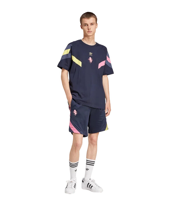 adidas originals juventus turin shorts blå