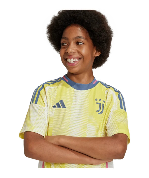 adidas juventus turin udebanetrøje 202425 børn gul