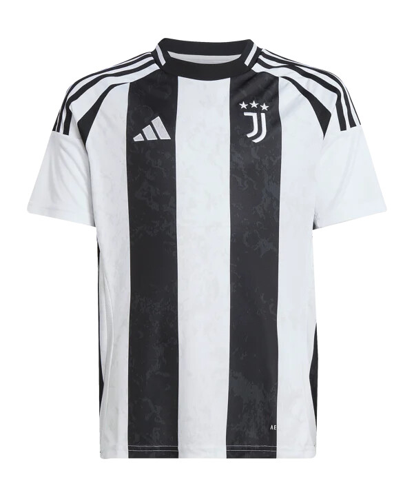 adidas juventus turin hjemmebanetrøje 202425 børn hvid