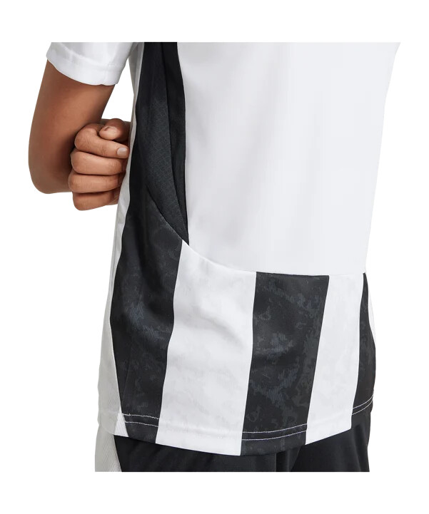 adidas juventus turin hjemmebanetrøje 202425 børn hvid