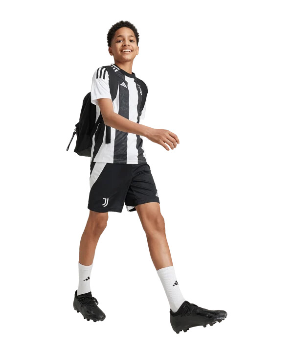 adidas juventus turin hjemmebanetrøje 202425 børn hvid