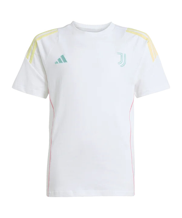 adidas juventus turin t-shirt børn hvid