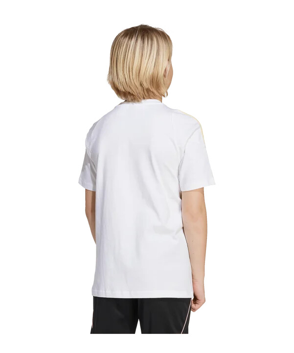 adidas juventus turin t-shirt børn hvid