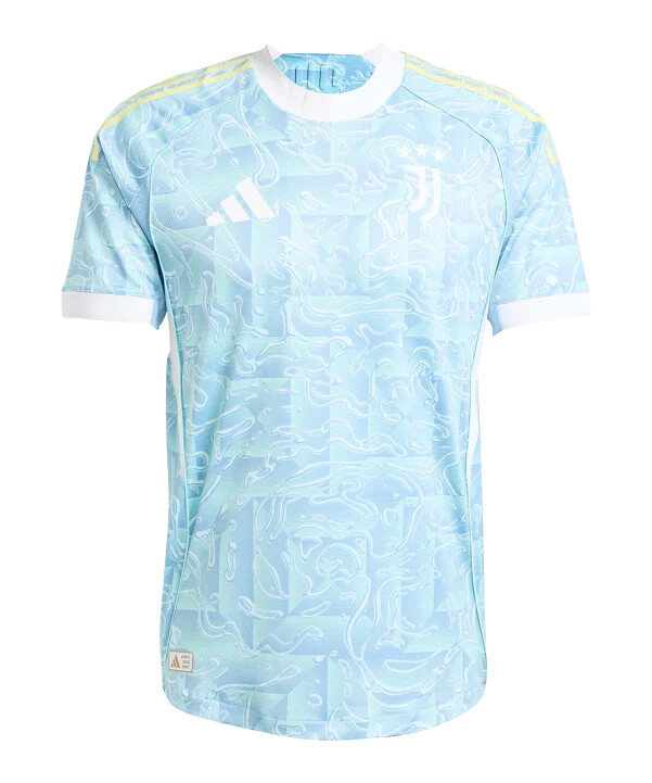 adidas juventus turin autentisk udebanetrøje 202526 blå