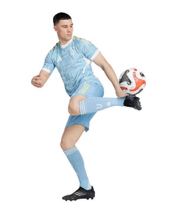 adidas juventus turin autentisk udebanetrøje 202526 blå
