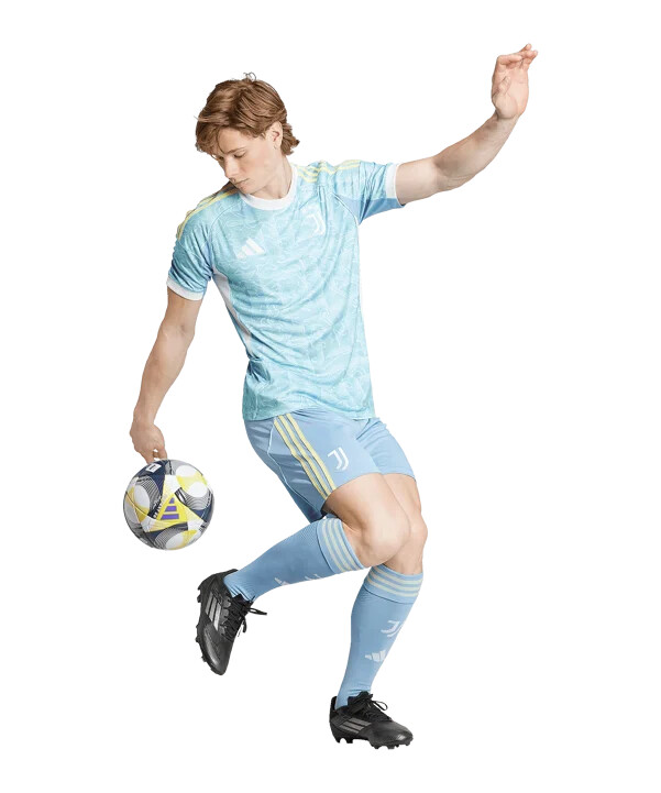 adidas juventus turin udebaneshorts 202526 blå
