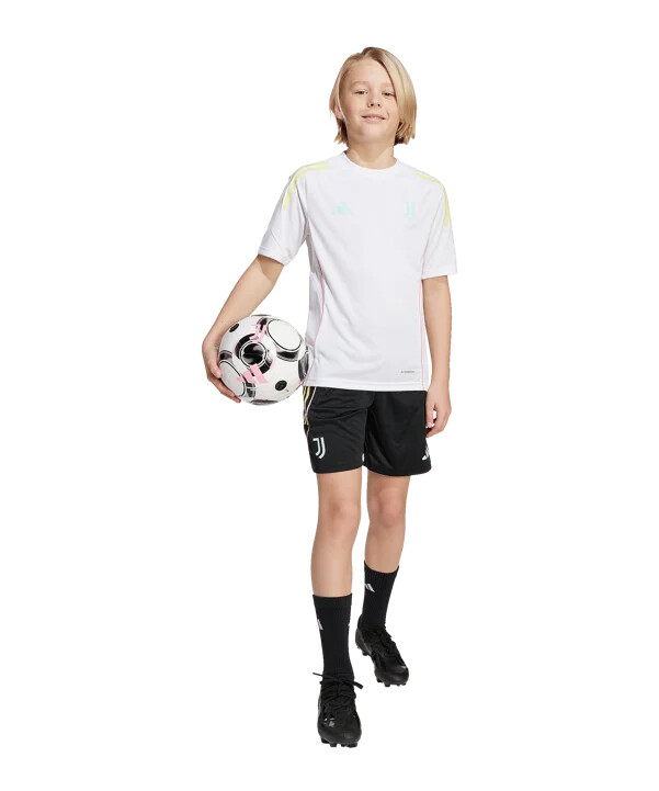 adidas juventus turin træningstrøje børn hvid