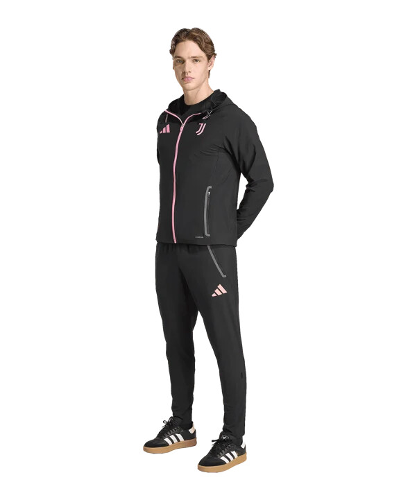 adidas juventus turin vis tech travel joggingbukser sort