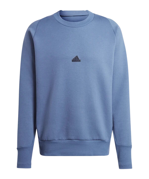 adidas fc schalke 04 zne sweatshirt grå blå