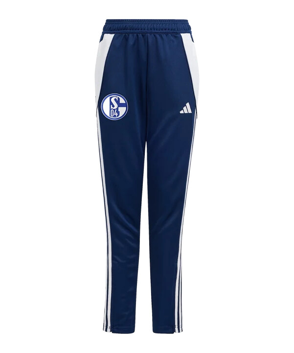 adidas fc schalke 04 børnebukser mørkeblå