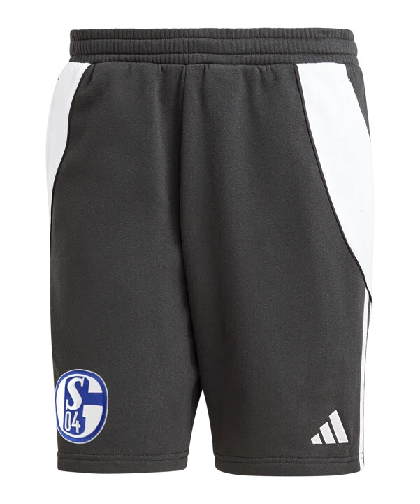 adidas fc schalke 04 shorts sort hvid