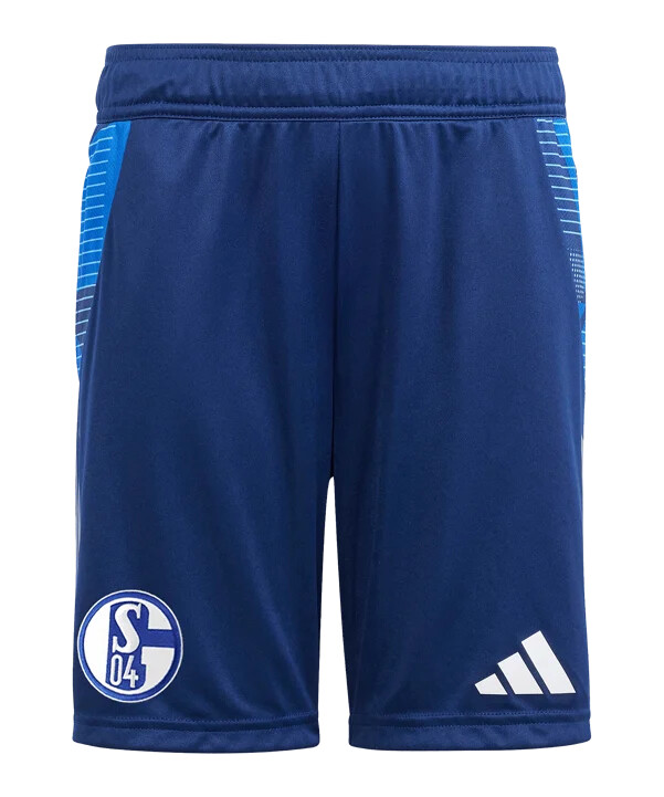 adidas fc schalke 04 træningsshorts børn mørkeblå