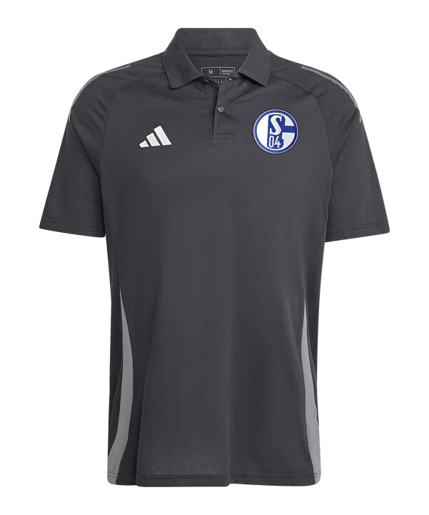 adidas fc schalke 04 poloshirt sort