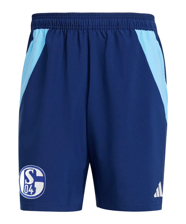 adidas fc schalke 04 træningsshorts mørkeblå