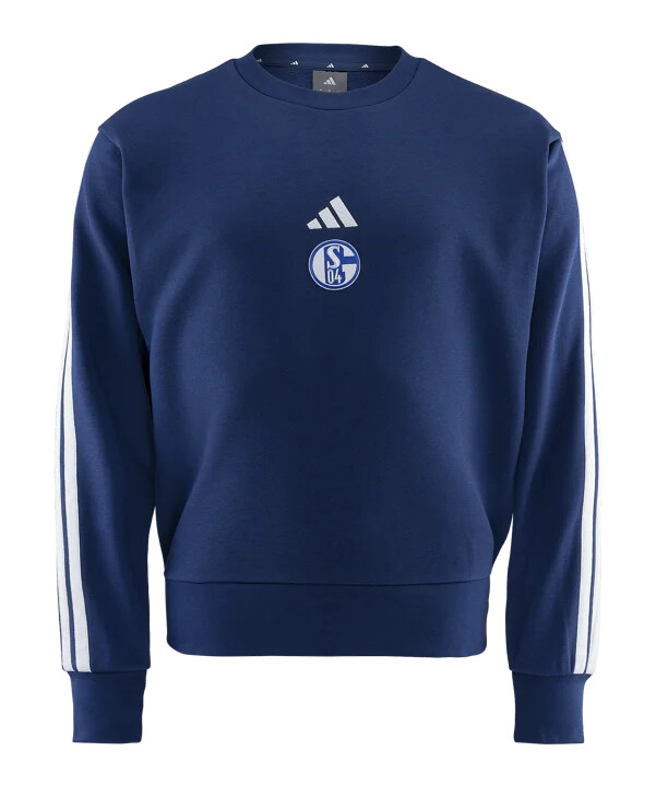 adidas fc schalke 04 holdsweatshirt blå