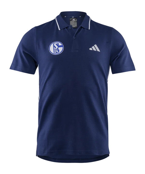 adidas fc schalke 04 holdpolo blå