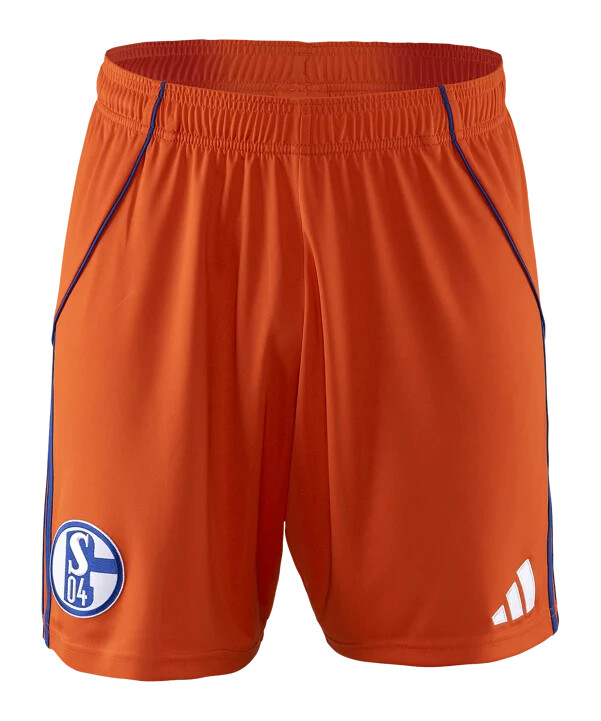 adidas fc schalke 04 shorts 20252026 børn orange