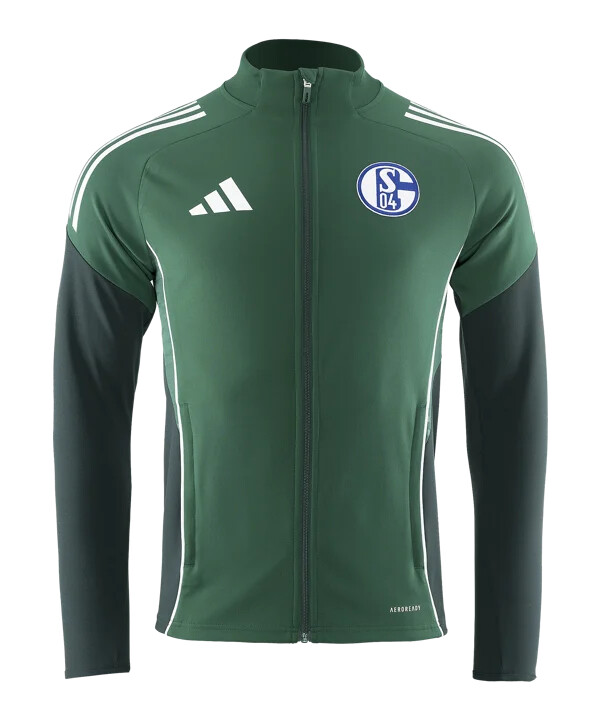 adidas fc schalke 04 træningsjakke grøn