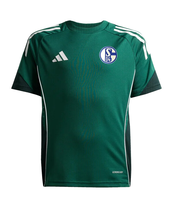 adidas fc schalke 04 træningstrøje børn grøn
