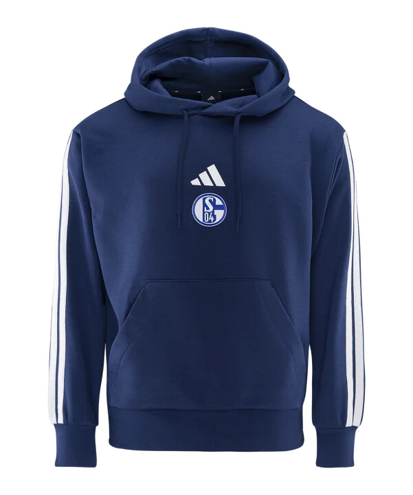 adidas fc schalke 04 holdhættetrøje børn blå