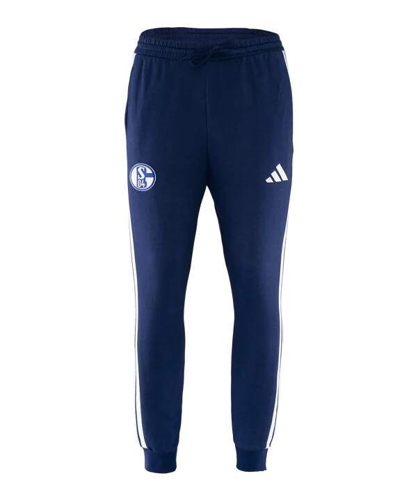 adidas fc schalke 04 hold joggingbukser blå