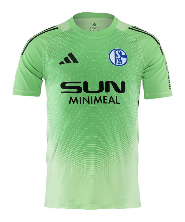 adidas fc schalke 04 målmandstrøje 20252026 grøn
