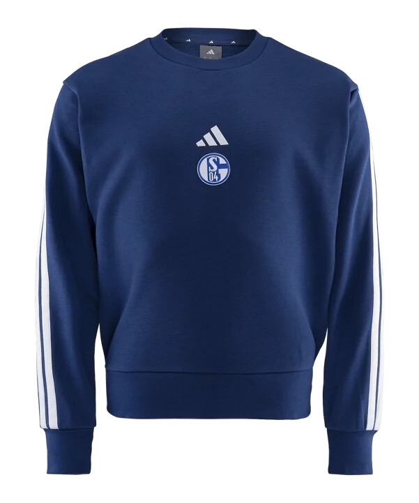 adidas fc schalke 04 prematch sweatshirt blå