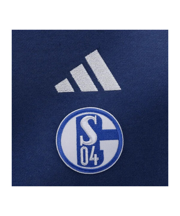 adidas fc schalke 04 prematch sweatshirt blå