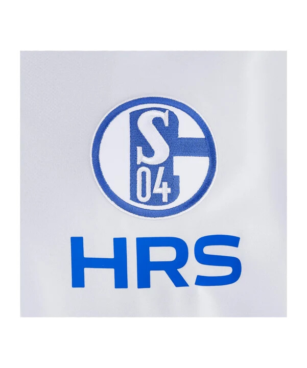 adidas fc schalke 04 anthem præsentationsjakke hvid