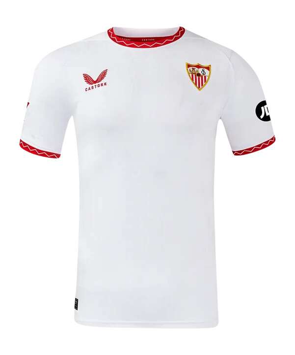 castore fc sevilla hjemmetrøje 20242025 børn hvid f071