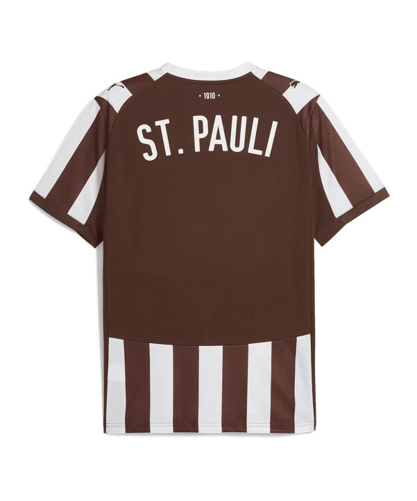 puma fc st. pauli hjemmebanetrøje 20252026 brun f01