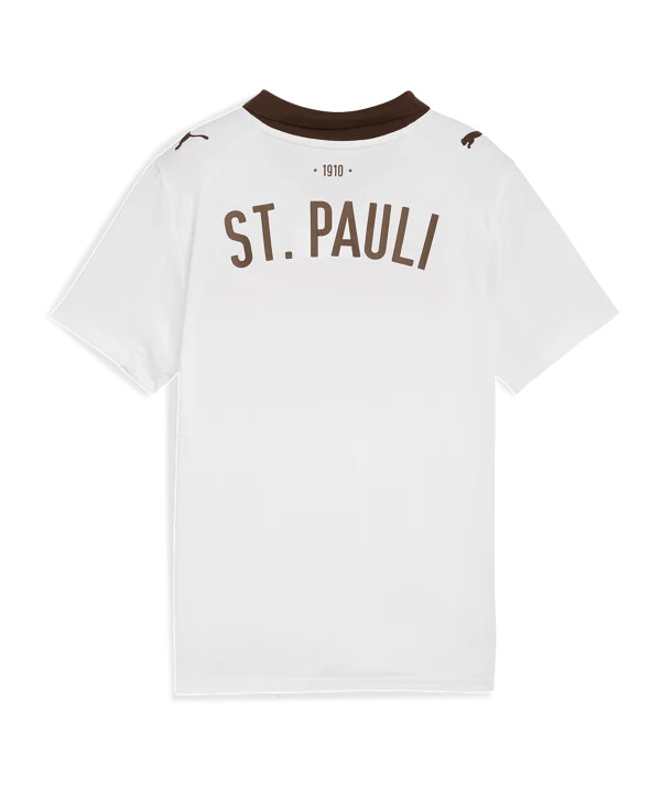 puma fc st. pauli udebanetrøje børn hvid f02