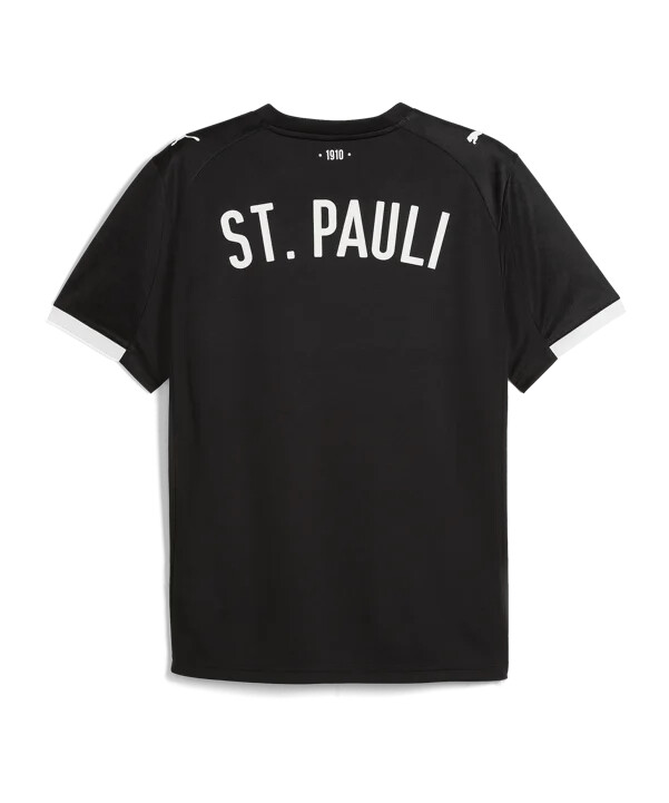 puma fc st. pauli trøje 3. plads 20252026 sort f03