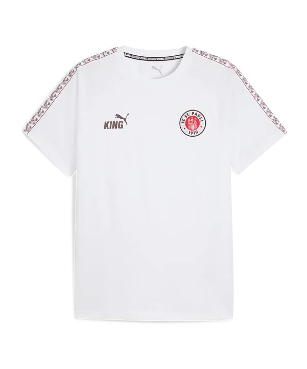 puma fc st. pauli king t-shirt hvid f02