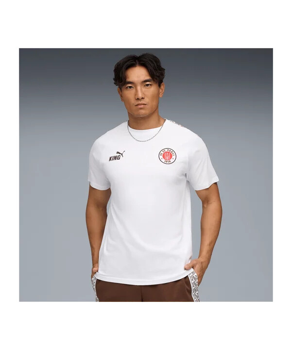puma fc st. pauli king t-shirt hvid f02