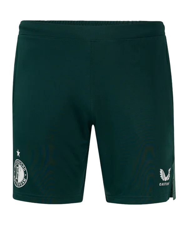 castore feyenoord rotterdam pro spillershorts børn grøn f097