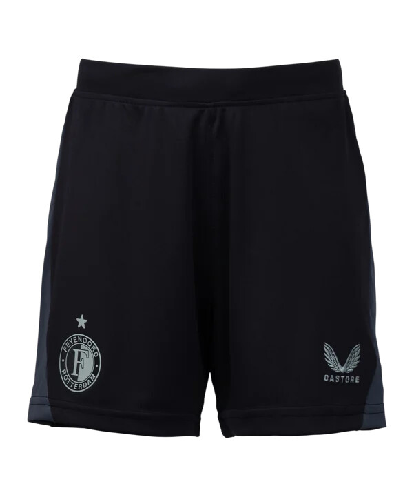 castore feyenoord rotterdam udebaneshorts 20252026 grå f128
