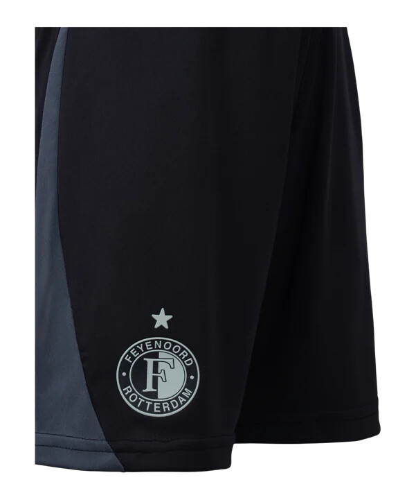 castore feyenoord rotterdam udebaneshorts 20252026 grå f128