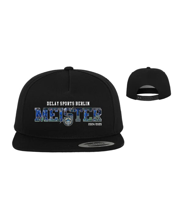 delay sports kreisliga a champion classic snapback kasket sort