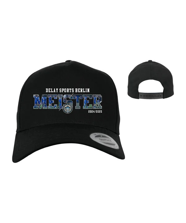 delay sports kreisliga a champion curved snapback kasket sort