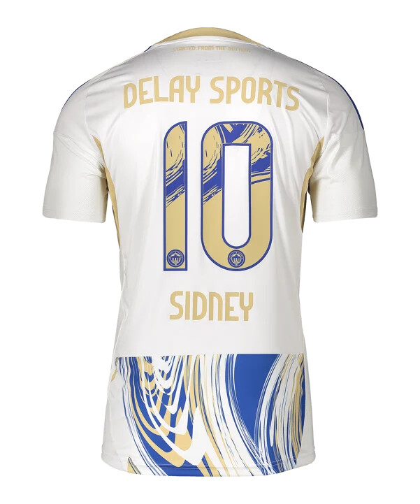 adidas delay sports sidney 10 hjemmebanetrøje 20252026 hvid