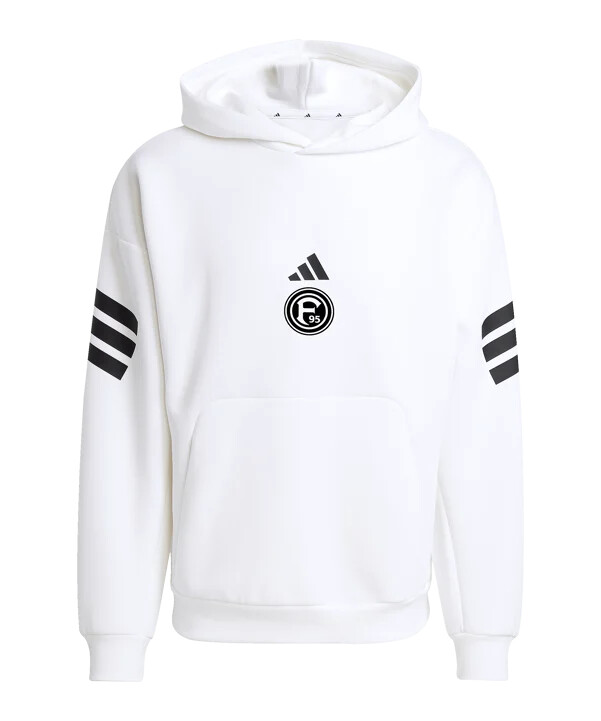adidas fortuna düsseldorf hættetrøje hvid