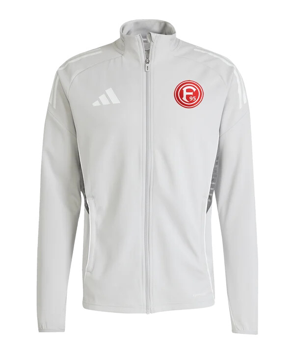 adidas fortuna düsseldorf træningsjakke grå