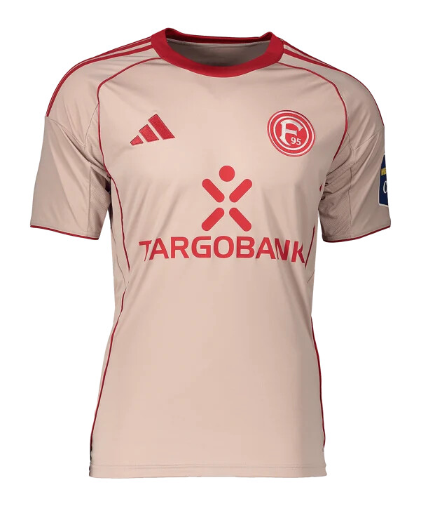 adidas fortuna düsseldorf 3. trøje 20252026 beige