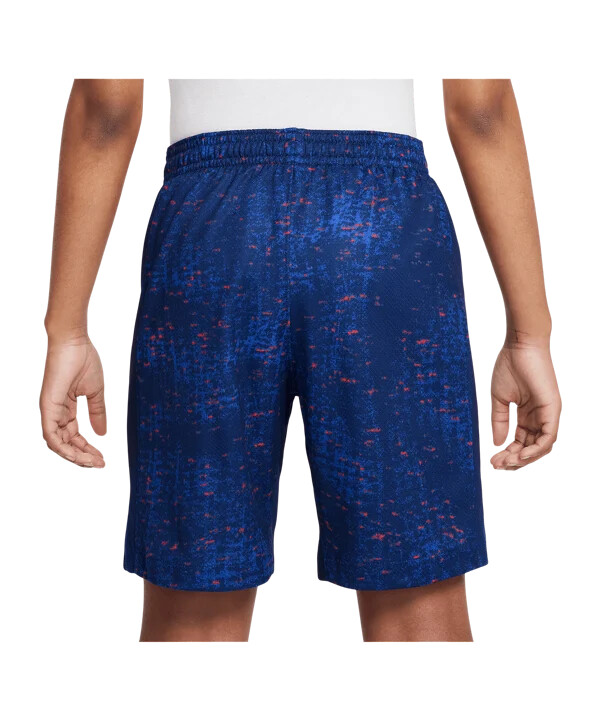 nike frankrig hjemmebaneshorts 2025 børn blå f492