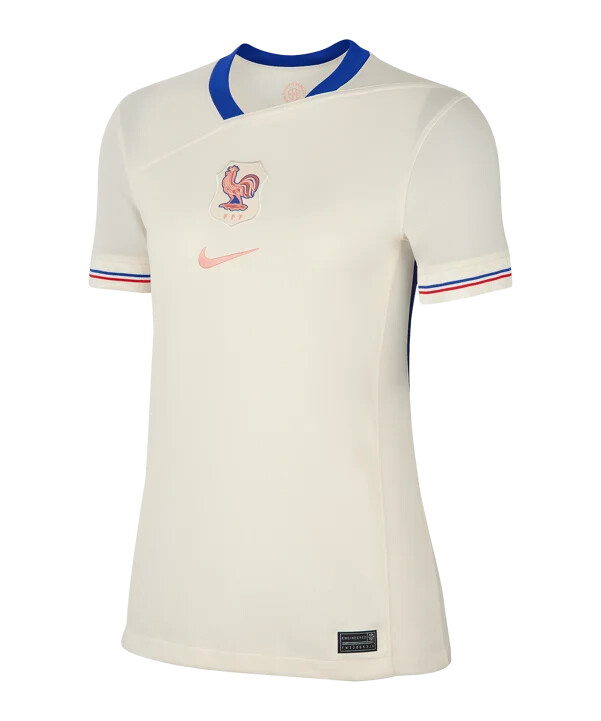 nike frankrig udebanetrøje 2025 dame beige f110