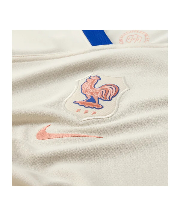 nike frankrig udebanetrøje 2025 dame beige f110