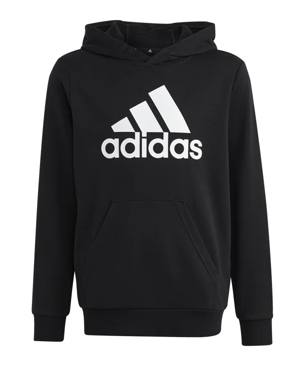 adidas hamburger sv hættetrøje med stort logo til børn sort