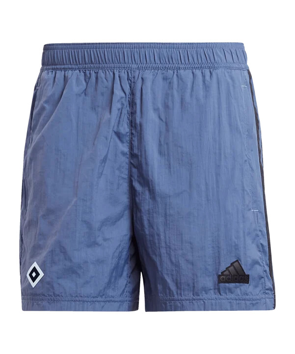 adidas hamburger sv retro shorts blå