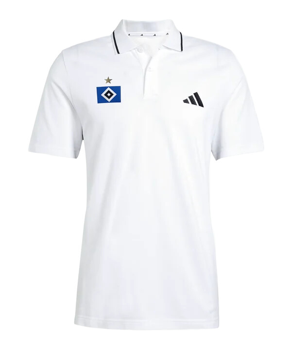 adidas hamburger sv polo hvid